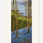Lake District art framed print A May Morning Overlooking Ambleside by local artist Jeff Sudders in a white frame.