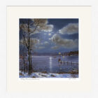 Lake District Art framed print Making Memories Windermere by Jeff Sudders in a black frame.