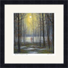 Lake District Art framed print Together We'll Find a Way by Jeff Sudders in a black frame.