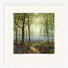 Lake District Art framed print A May Morning by Jeff Sudders in a white frame.