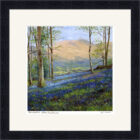 Lake District Art framed print Springtime above Ambleside by Jeff Sudders in a black frame.