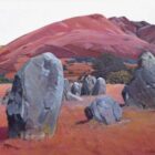 Lake District art by Libby Edmondson Castlerigg and Blencathra nea Keswick