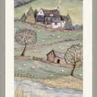 Framed print inspired by The Lake District by artist Janice McGloine