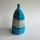 Stoneware Bottle by Kirsti Hannah Brown, portraying the sea and shore
