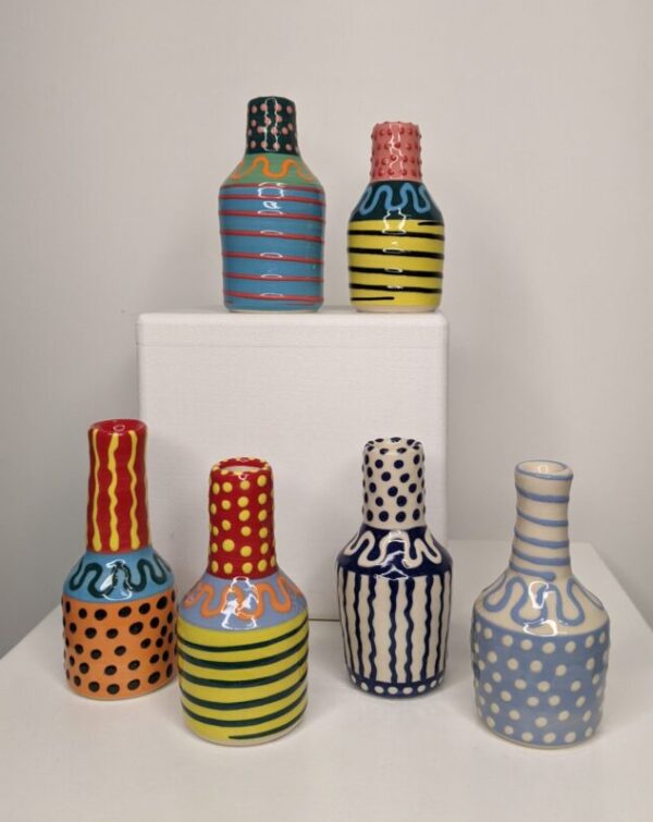 Small Bud Vase by Ceramicist Lincoln Kirby Bell