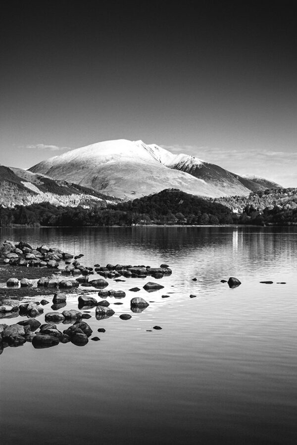 A stunning and cinematic photograph of Blencathraa in the Lake District by local photographer Jon Allison