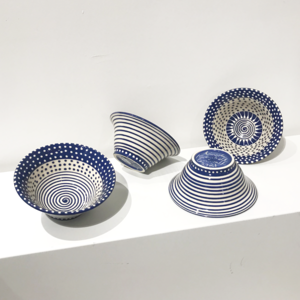 Medium Bowls - Blue & White - SOLD