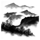 Limited edition print by Daniel Cooper of the Old Man of Coniston and Yewdale Crags from Coniston village