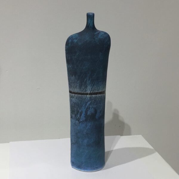 Stoneware tall bottle by Kirsti Hannah Brown