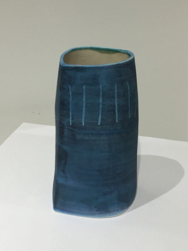 Sand-break Vase handmade by Kirsti Hannah Brown