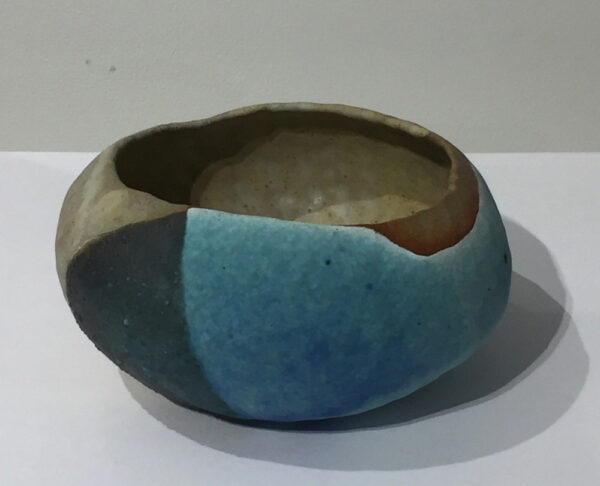 Handmade candle holder based on the coast and landscape by Kirsti Hannah Brown