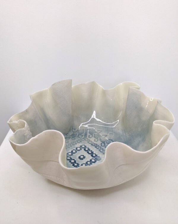 Porcelain Peace Bowl by Jan Huntley Peace