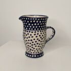 Colourful medium jug by Ceramicist Lincoln Kirby Bell