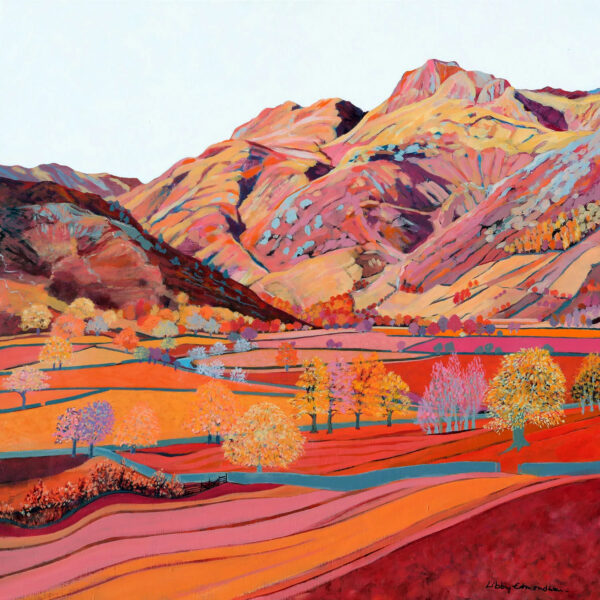 great langdale valley limited edition print by lake district artist libby edmondson