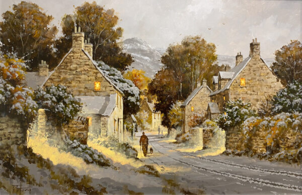 Nearly Home original oil painting by Richard Telford