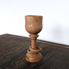 A Goblet made from wood turning handmade in Windermere by local crafter Brian Slater