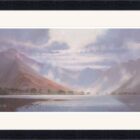 Buttermere a framed print of the Lake District by Robert Ritchie. Featuring Fleetwith Pike Grey Knotts Brandreth and Haystacks