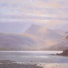 Friars Crag Derwentwater a framed print of the Lake District by Robert Ritchie. With the Derwent Fells peering over Friars Crag