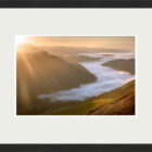Dawn Breaking Langdale Valley Framed Print by Lake District Photographer Nathan Buckley.