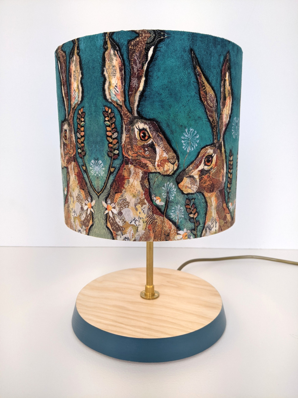 Shady lampbase by Bob and Eunice from Humblewood handmade in Cumbria