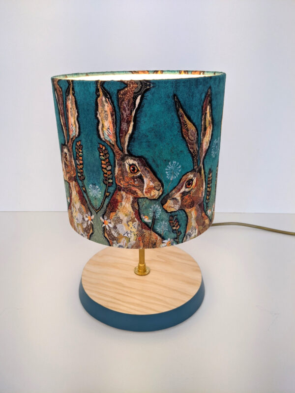 Shady lampbase by Bob and Eunice from Humblewood handmade in Cumbria