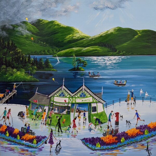 Summer Shower, Bowness - SOLD