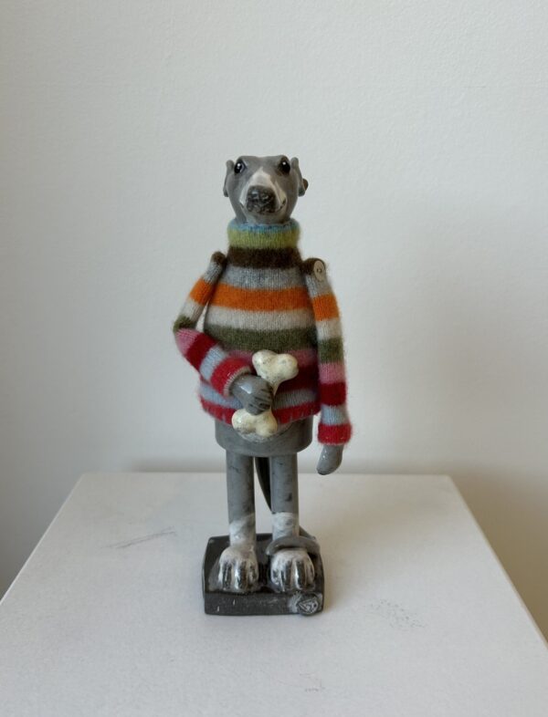 Dog n Bone Ceramic Creature - SOLD