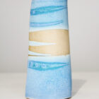 Small Vase with turquoise glaze gives a feel of being by the sea. Stoneware handmade by Kirsti Hannah Brown