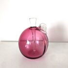 Blown glass scent bottle handmade in Britain by Loco Glass Studio.