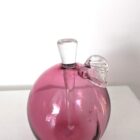 Blown glass scent bottle handmade in Britain by Loco Glass Studio.