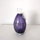 Blown glass scent bottle handmade in Britain by Loco Glass Studio.