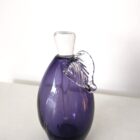 Blown glass scent bottle handmade in Britain by Loco Glass Studio.