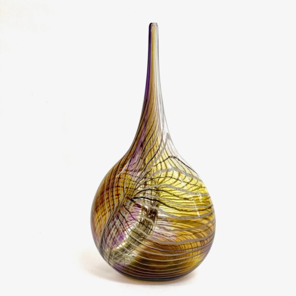 Feather Bottle - Ambers - SOLD