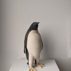 Handmade in Britain clay penguins from crafter Louise O'Connor.
