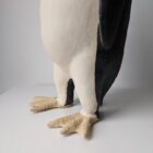 Handmade in Britain clay penguins from crafter Louise O'Connor.