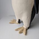 Handmade in Britain clay penguins from crafter Louise O'Connor.