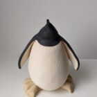Handmade in Britain clay penguins from crafter Louise O'Connor.