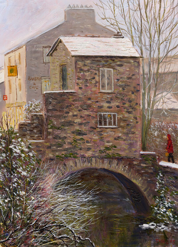 Lake District Art framed print by Jeff Sudders of Bridge House Ambleside.