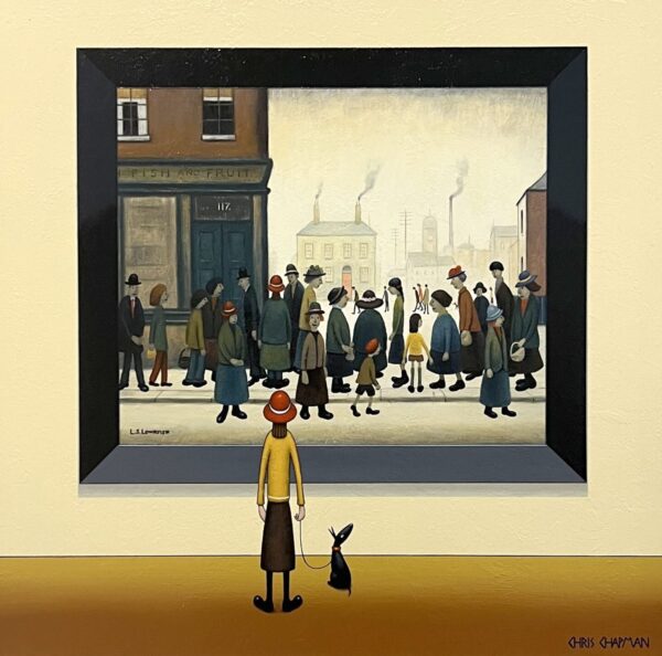 The Shoppers is a limited edition print by artist Chris Chapman