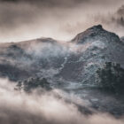 lake district art photography by nathan buckley open edition print of loughrigg fell near ambleside in the morning cloud inversion
