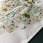 Paddle the lakes tea towel by Oldfield design co created in Cumbria.