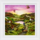 An original painting by Artist Caroline Deighton