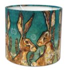 Handmade lampshade by artist Dawn Maciocia