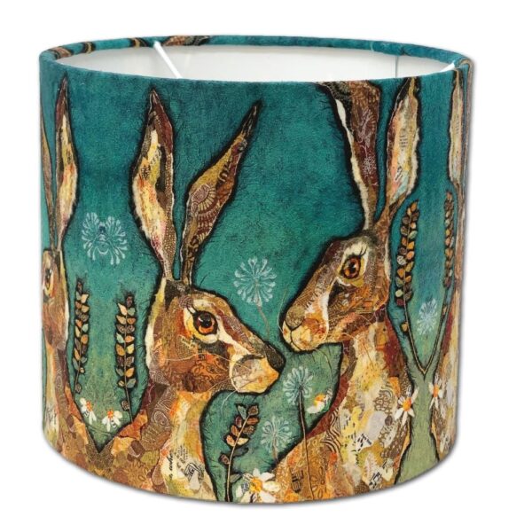 Handmade lampshade by artist Dawn Maciocia