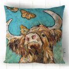 Handmade cushion by artist Dawn Maciocia