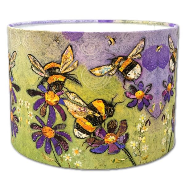 Handmade lampshade by artist Dawn Maciocia