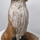 Ceramic Fox sculpture handmade by Gin Durham