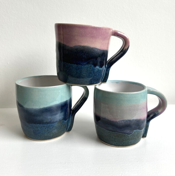 Landscape Mug Handmade in Britain by Ella Fletcher