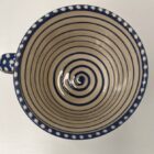 Navy Large Mugs by Ceramicist Lincoln Kirby Bell