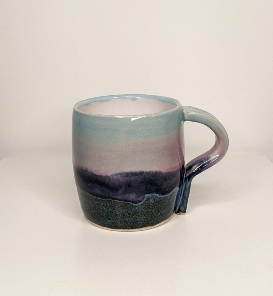 Landscape Mug Handmade in Britain by Ella Fletcher